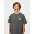 thumbnail image 1 of Batman Boys' Embroidered Tee with Short Sleeves, Sizes 4-18, 1 of 9