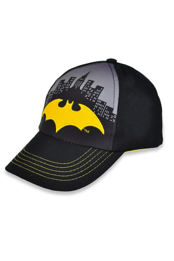 Boys' Gotham Baseball Cap - black, one size