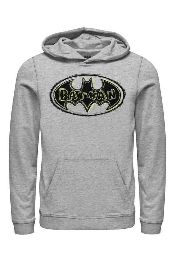 Batman Boys Graphic Long Sleeve Hoodie, Sizes 4-18