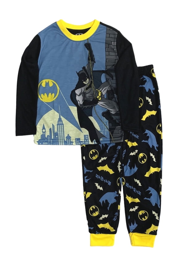Boys Long Sleeve Pajama Set, 2-Piece, Sizes 4-12