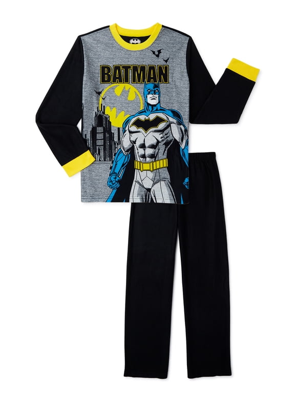 Batman Boys' Sleepwear in Kids' Pajamas & Robes - Walmart.com