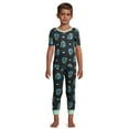 thumbnail image 1 of Batman Boys Short Sleeve and Pant Pajama Set, 2-Piece, Sizes 4-12, 1 of 5