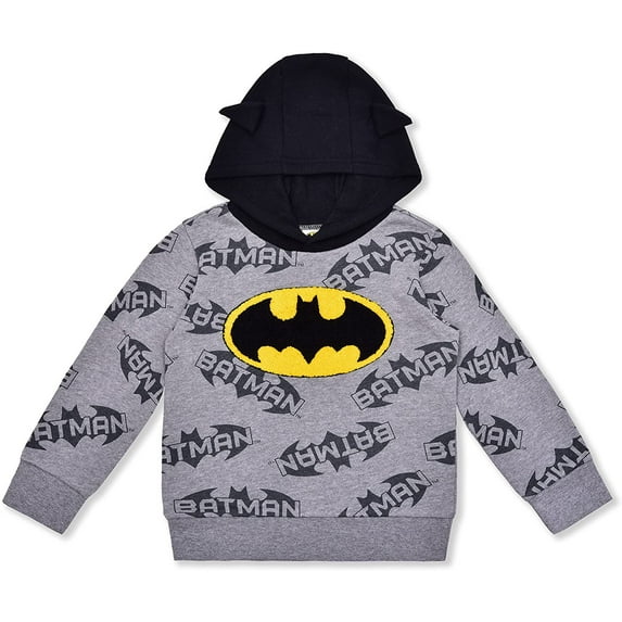 Batman Boys Single Roleplay Pullover Hoodie, Toddler