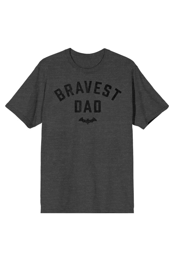 Batman Bravest Dad T-shirt Tee Shirt-XXLarge