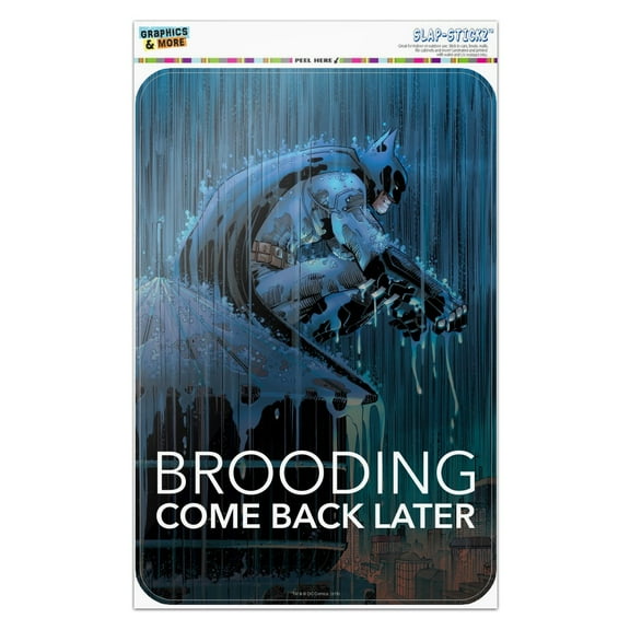 Batman Brooding Come Back Later Home Business Office Sign