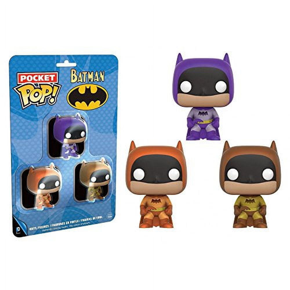 Batman Brown, Purple Orange Pocket Pop! Pack