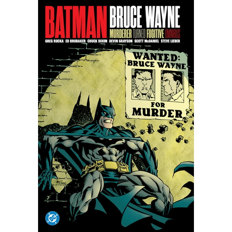 Batman: Bruce Wayne - Murderer Turned Fugitive Omnibus, (Hardcover