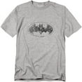 thumbnail image 1 of Batman T-Shirt Burned & Splattered Unisex Graphic Tee For Men & Women, 1 of 7