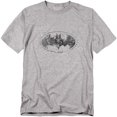 thumbnail image 1 of Batman T-Shirt Burned & Splattered Unisex Graphic Tee For Men & Women, 1 of 7