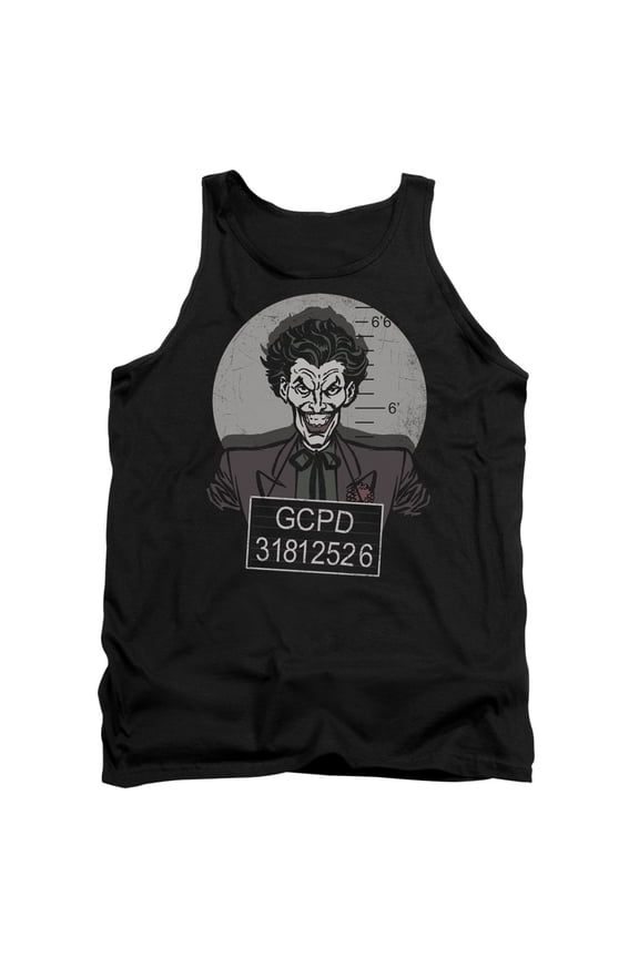 Batman Busted! Adult Tank Top Black