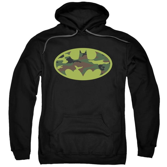 Batman - Camo Logo - Pull-Over Hoodie - X-Large