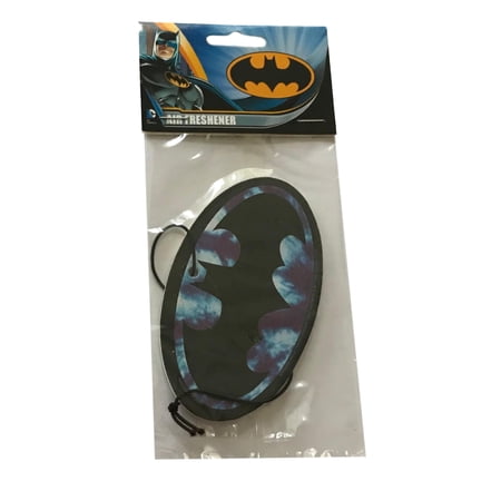 Batman Camo Shield Air Freshener Cherry Fruit Scent Comic Book Fan Gift