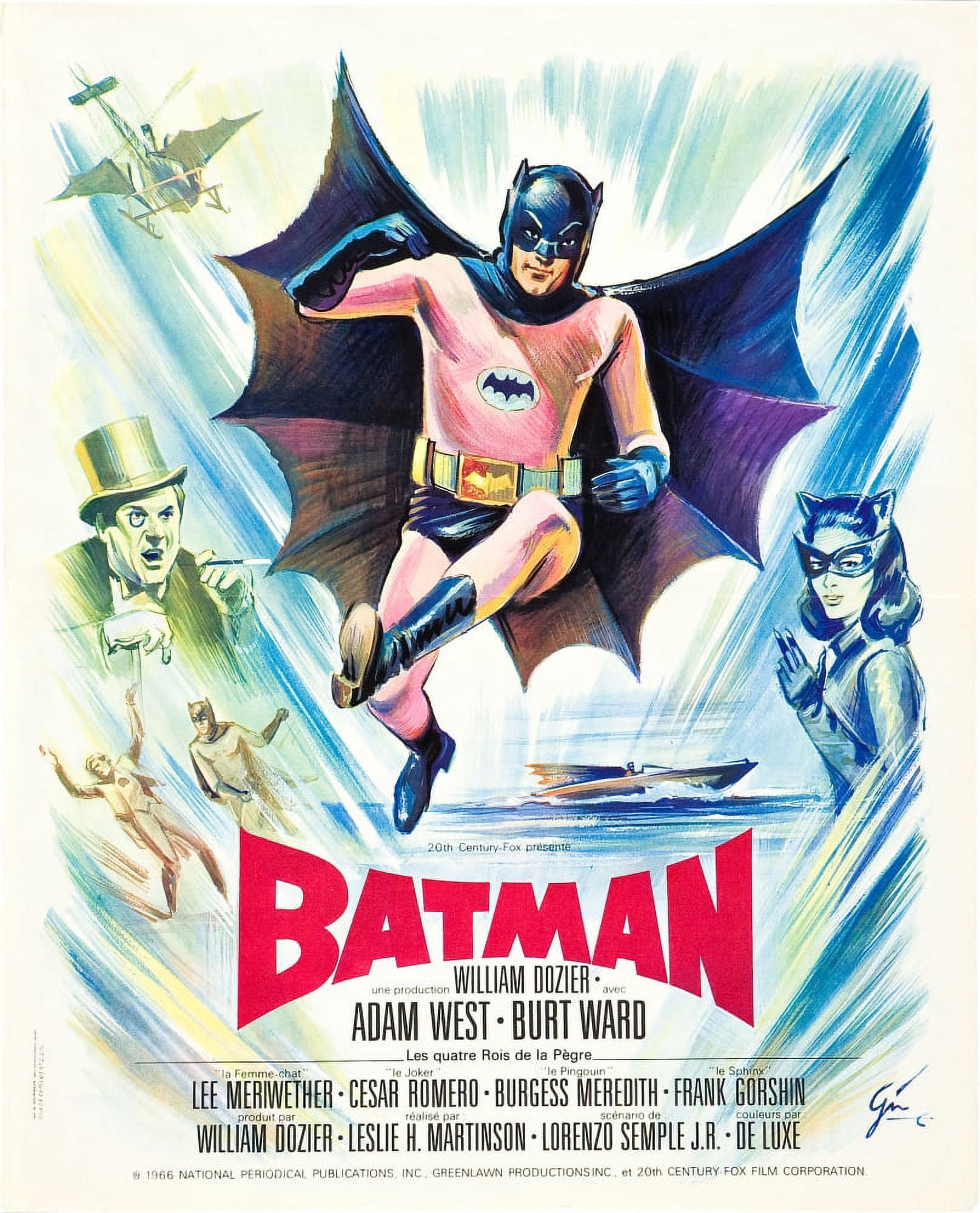 Batman Canvas Art - (11 x 17)