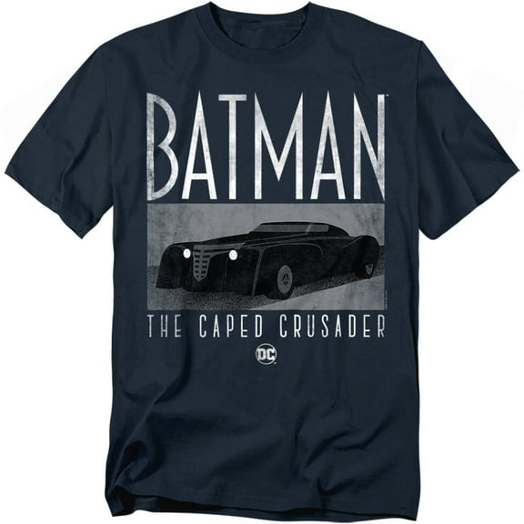 Batman Caped Crusader: Animated Series T-Shirt Caped Crusader Batmobile Unisex Graphic Tee for Men & Women