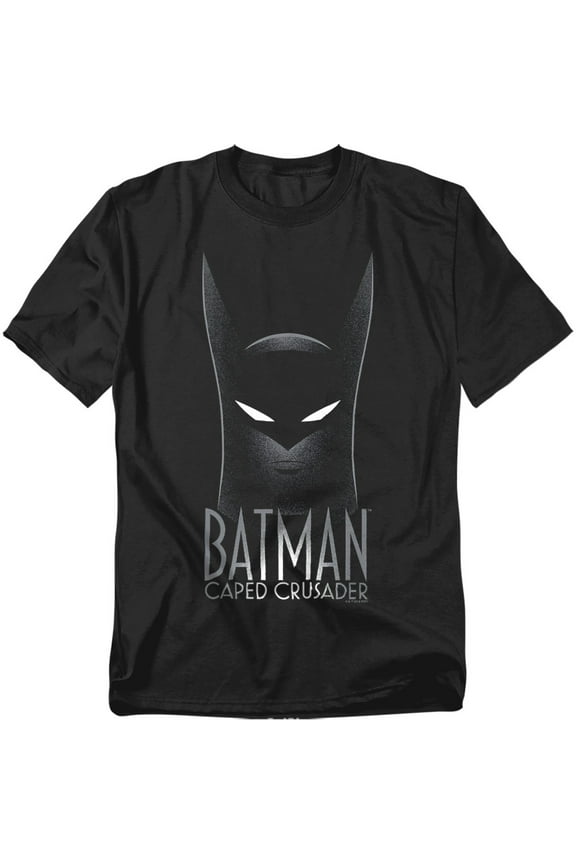 Caped Crusader: Animated Series T-Shirt Caped Crusader Headshot Unisex Graphic Tee for Men & Women