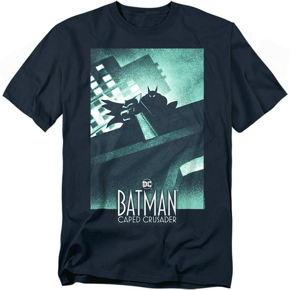 Batman Caped Crusader: Animated Series T-Shirt Caped Crusader In The Shadows Unisex Graphic Tee for Men & Women