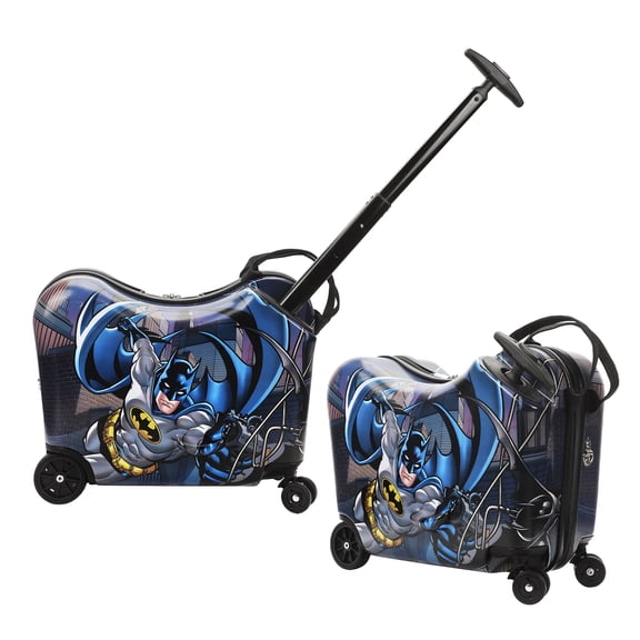 Batman Caped Crusader Ride-On Luggage For Kids & Toddlers