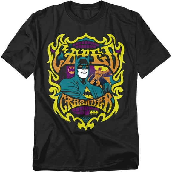 Batman Caped Crusader T-Shirt-Men's Medium
