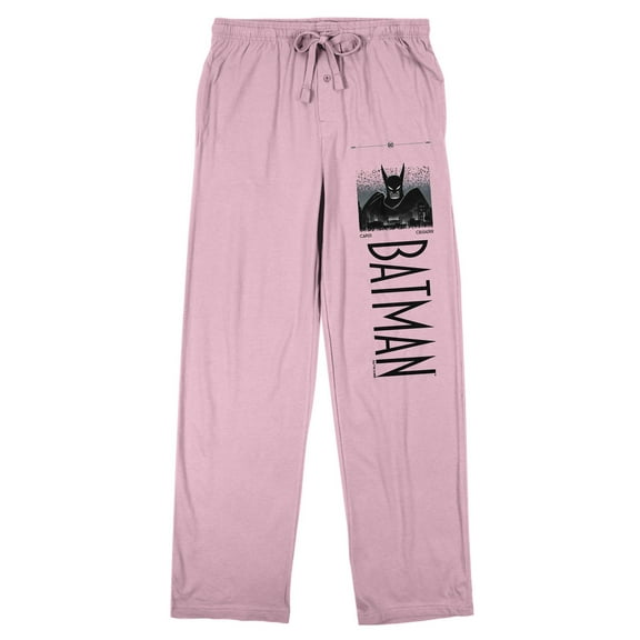 Batman: Caped Crusader Women's Pink Sleep Pajama Pants-XS