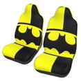 thumbnail image 1 of Batman Car Seat Covers Full Front Seats Cover 2 PCS Print Universal Vehicle Protective Interior Accessories for Most Auto Sedan Truck Van SUV, 1 of 8