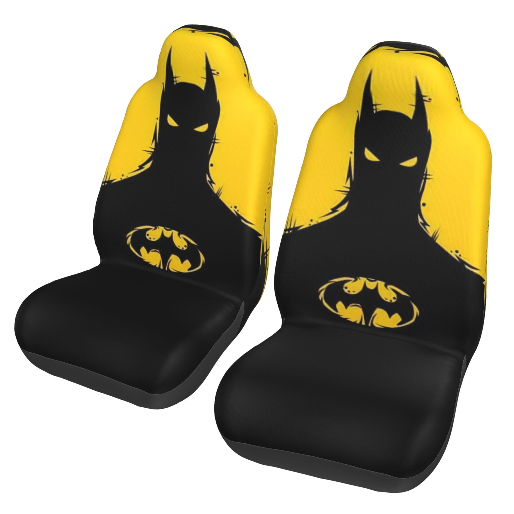 Batman Car Seat Covers Set 2Pcs, Front Seat Covers for Car Truck