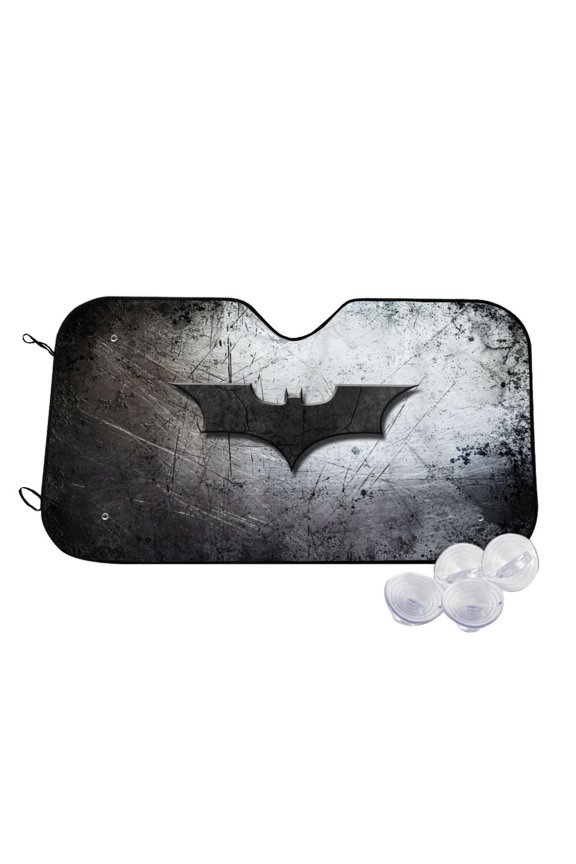 Batman Car Windshield Sun Shade, Foldable Sun Shade for Car Truck SUV Van Blocks UV Ray Sun Visor Protector Easy Setup Keeps Your Vehicle Cool