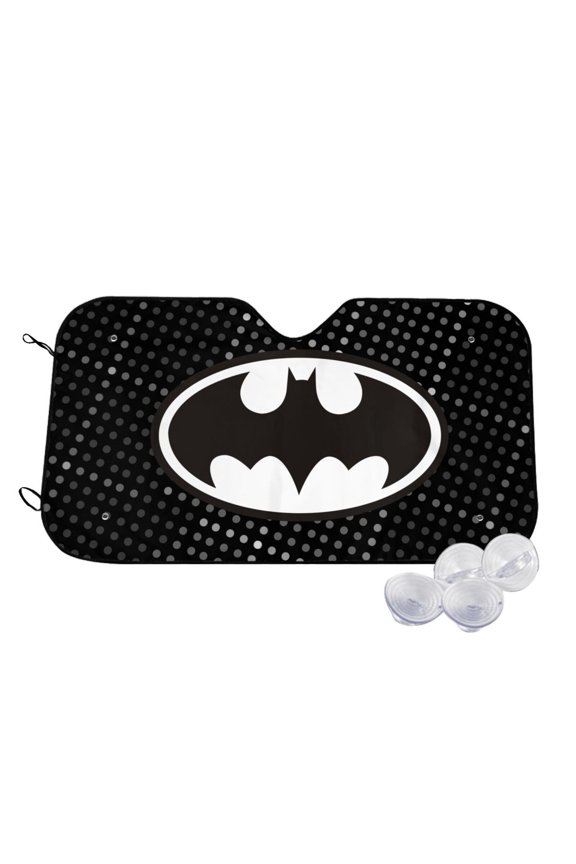 Batman Car Windshield Sun Shade, Foldable Sun Shade for Car Truck SUV Van Blocks UV Ray Sun Visor Protector Easy Setup Keeps Your Vehicle Cool