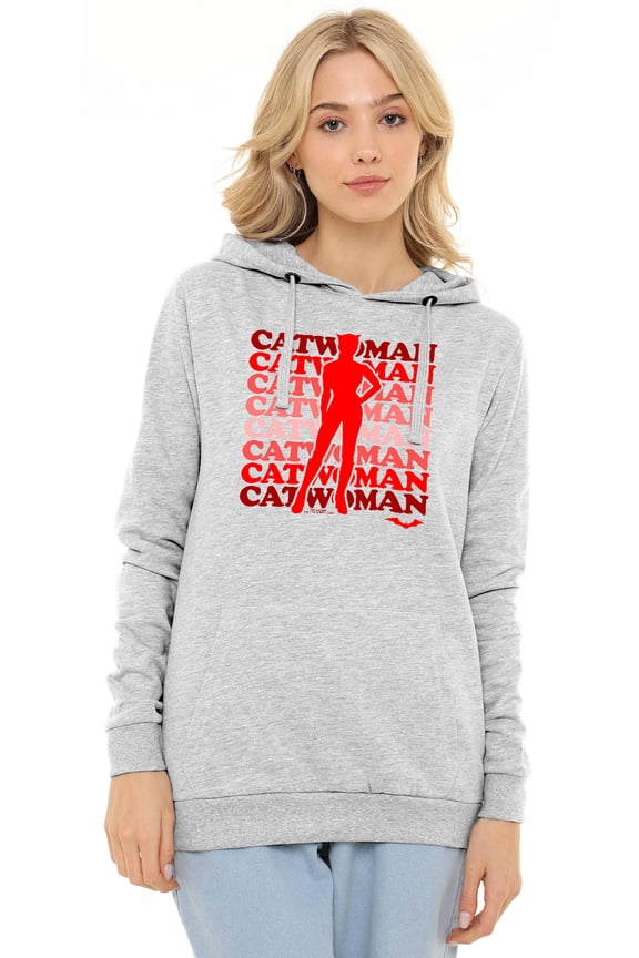 Catwoman In Red Women's Hoodie