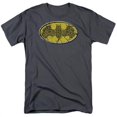 thumbnail image 1 of Batman-Celtic Shield - Short Sleeve Adult 18-1 Tee - Charcoal, Small, 1 of 1