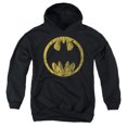 thumbnail image 1 of Batman Circle Kids Pull-Over Hoodie (X-Large) for Youth Boys and Girls, Black, 1 of 5