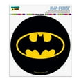 thumbnail image 1 of Batman Classic Bat Shield Logo Automotive Car Window Locker Circle Bumper Sticker, 1 of 7