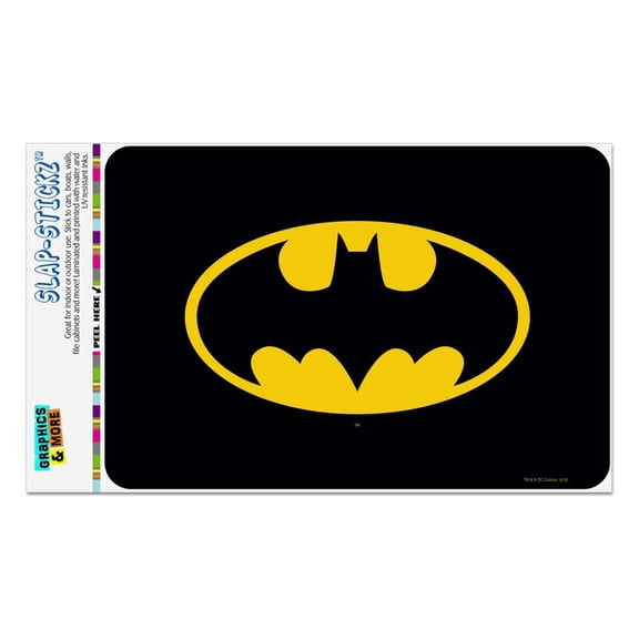 Batman Classic Bat Shield Logo Home Business Office Sign