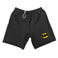 thumbnail image 1 of Batman Classic Bat Shield Logo Mens Sweat Shorts, 1 of 5