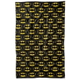 thumbnail image 1 of Batman Classic Bat Shield Logo Pattern Fleece Blanket 36' x 58',Classic Bat Shield Logo Pattern, 1 of 3