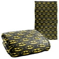 thumbnail image 1 of Batman Classic Bat Shield Logo Pattern Silky Touch Super Soft Throw Blanket 36" x 58", 1 of 6