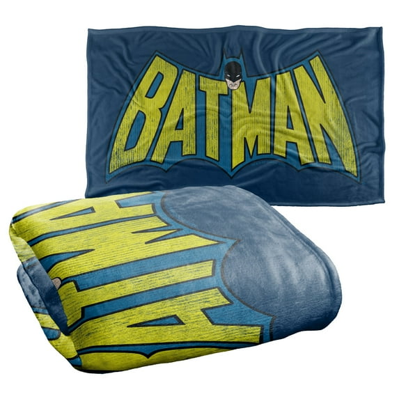 Batman Classic Batman Logo Silky Touch Super Soft Throw Blanket 36" x 58"