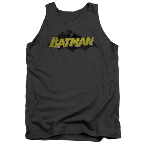 Batman - Classic Comic Logo - Tank Top - Large