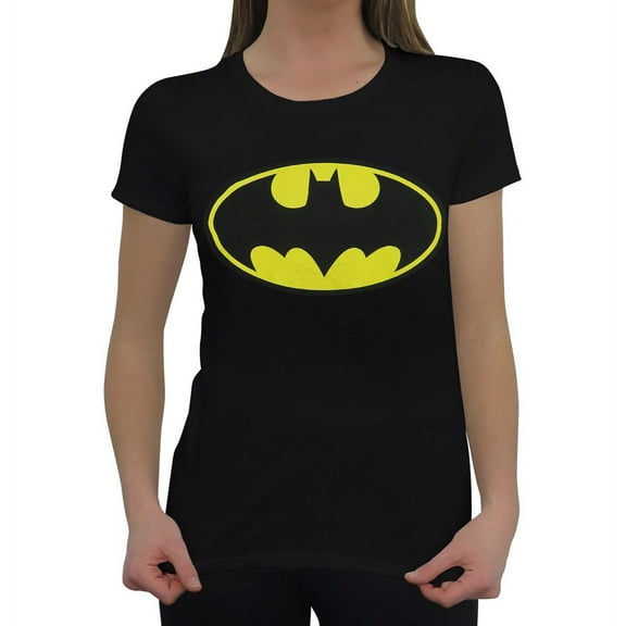 Batman/Classic Logo S/S Women's Tee Black Bm288