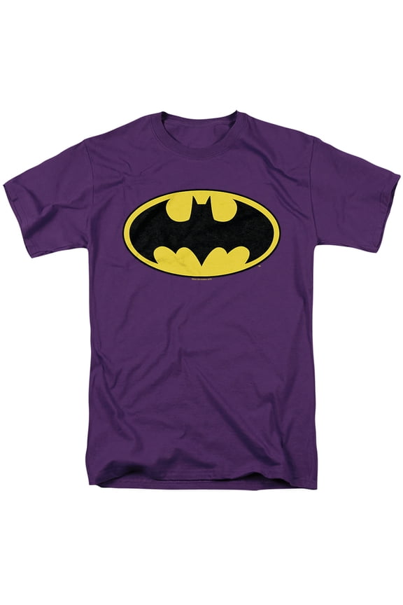 Classic Logo Unisex Adult T Shirt, Purple, Small