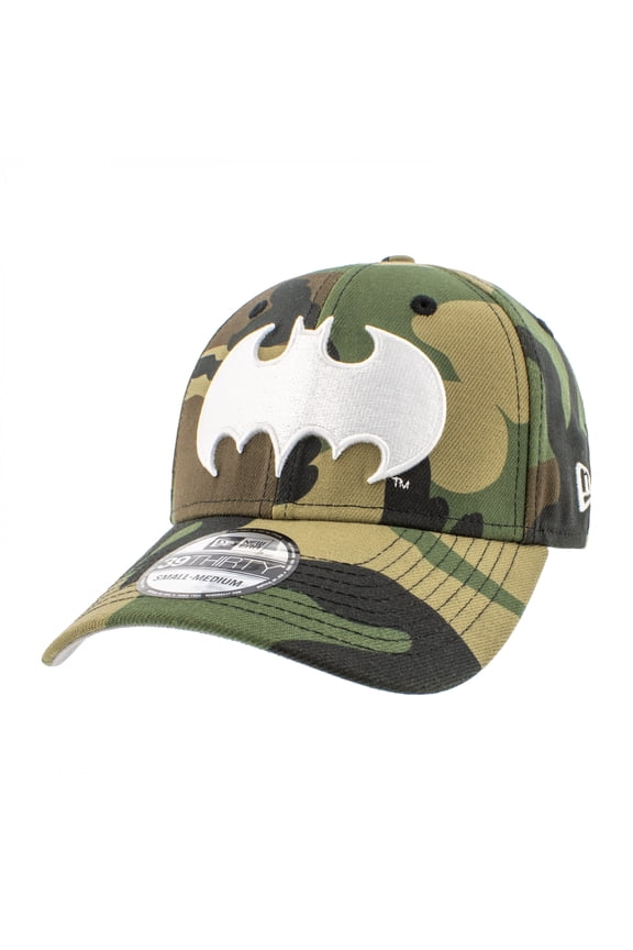Classic Logo Woodland Camo New Era 39Thirty Fitted Hat-Medium/Large