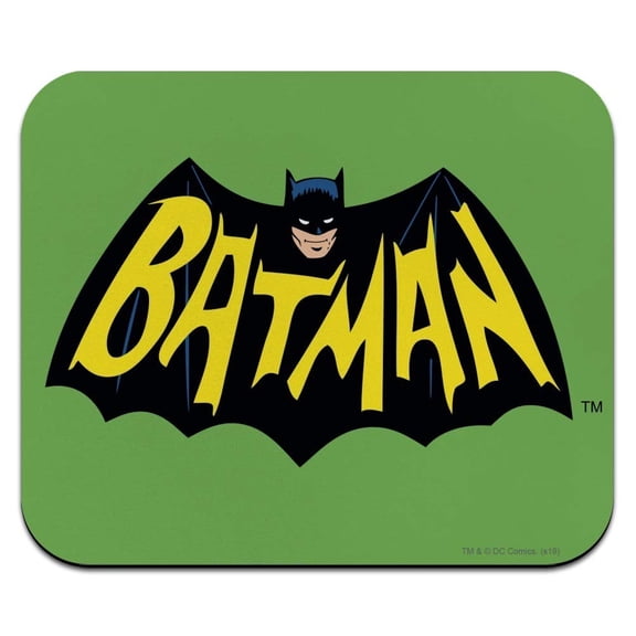 Batman Classic TV Series Logo Low Profile Thin Mouse Pad Mousepad