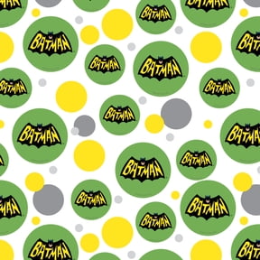 Batman Classic TV Series Logo Premium Gift Wrap Wrapping Paper Roll