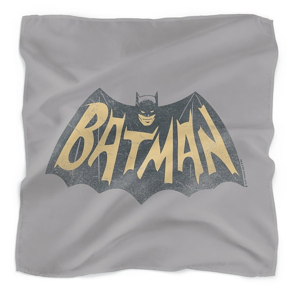 Batman Classic TV Series Show Logo Bandana (21 in x 21 in)