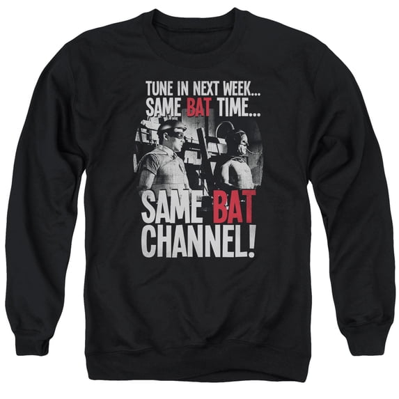 Batman Classic Tv - Bat Channel - Crewneck Sweatshirt - Medium