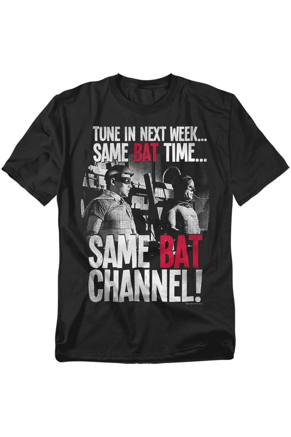 Classic TV T-Shirt Bat Channel Unisex Graphic Tee For Men & Women