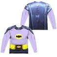 thumbnail image 1 of Batman Classic Tv - Batman Costume (Front/Back Print) - Regular Fit Long Sleeve Shirt - Medium, 1 of 2
