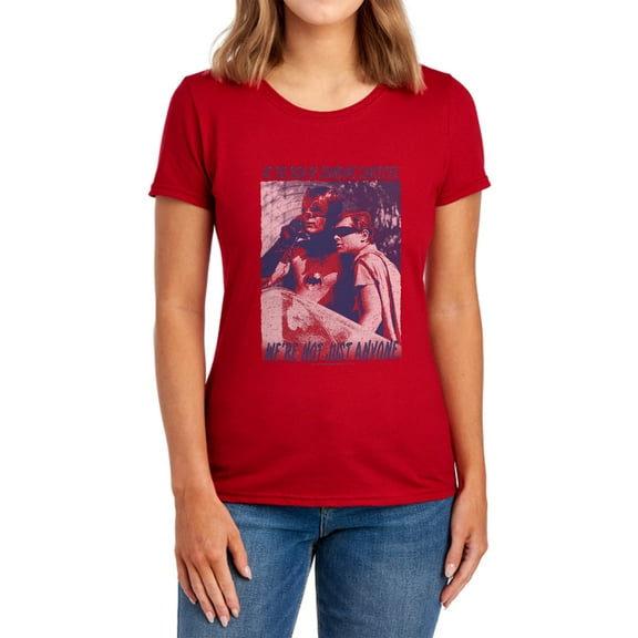 Batman Classic Tv Boogie Nights Women's T Shirt, Red, Small