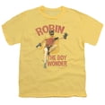 thumbnail image 1 of Batman Classic TV Boy Wonder S/S Youth 18/1 T-Shirt-Banana, 1 of 2