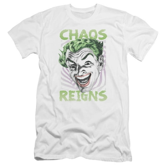 Batman Classic Tv - Chaos Reigns - Premium Slim Fit Short Sleeve Shirt - Large