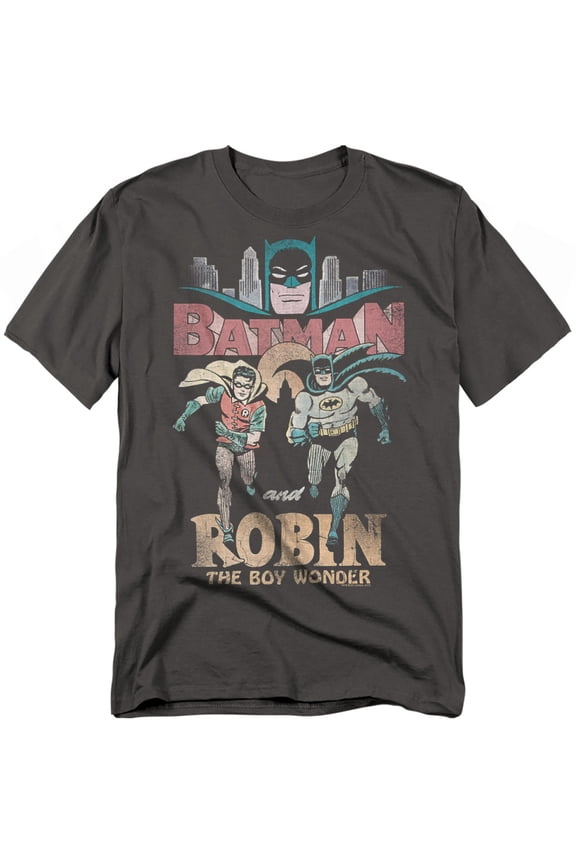 Batman Classic TV T-Shirt Classic Duo Unisex Graphic Tee For Men & Women